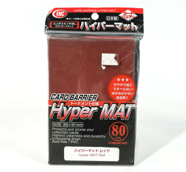 Hyper Matt-Weiss 80 Stück KMC Hyper Mat White Sleeves