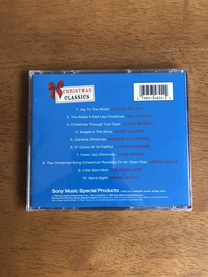 NEW & SEALED Christmas Classics - Music CD (1998) Various Artists - Sony Music - Image 2 of 2