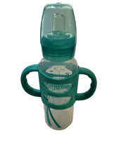Dr. Brown's Milestones Narrow Transitional Sippy Baby Bottle with Silicone Handl