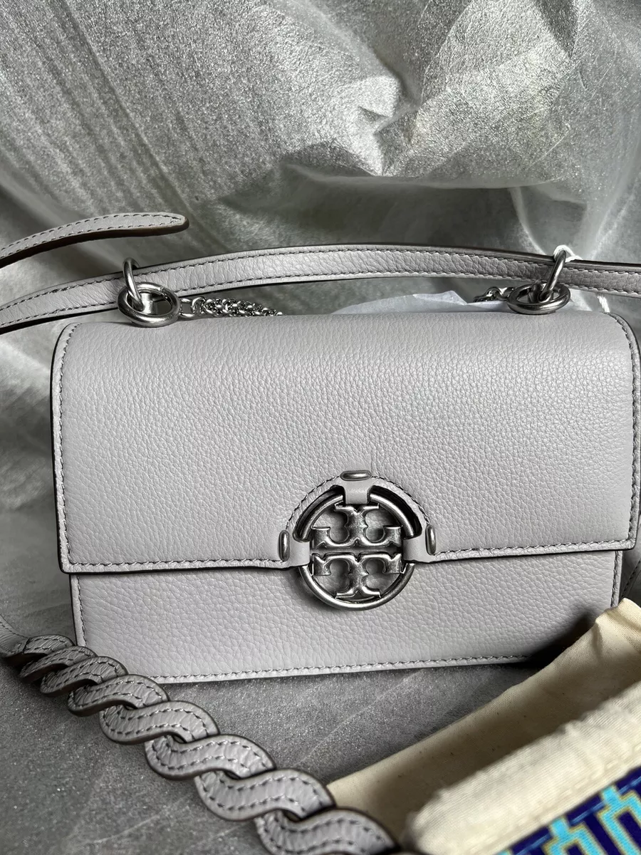 Tory Burch Miller Leather Mini Bag - Black