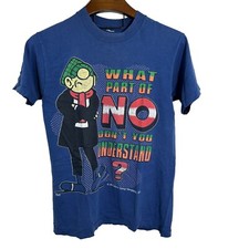 ANDY CAPP Vintage 90s Comic T-Shirt Single Stitch Made In USA No Tag* Thrashed