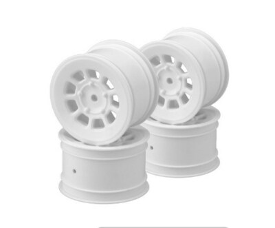 Jconcepts 9 Shot 2.2 Rear Wheel White B6.3 B6.4 B6.4D YZ2 YZ4 XB2 XB4 3398W