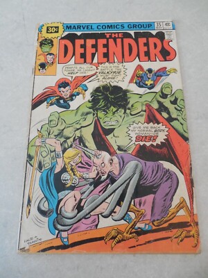 Defenders #35, GD+ 2.5, 30 Cent Price Variant, 1st New Red Guardian