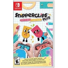 Snipperclips Plus: Cut it out, Together! - Nintendo Switch New Sealed Fast Ship!