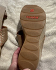 Tsubo Beige Patent Leather Platform Manti Sandal 8.5 — photo 7