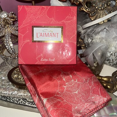 Vintage Sammler Coty L Aimant Damen Schal Geschenk Verpackt