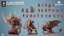 Orc Soldiers by Rescale Miniatures | D&D | DnD | Print on Demand