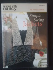 Sewing with Nancy "Simple Swing Jackets" DVD 2005 OOP Nancy Zieman 