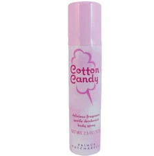 1 Cotton Candy For Women By Prince Matchabelli Body Spray 2.5 oz/ 70.9g
