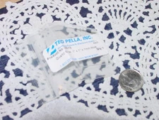 Lot of Seven (7) Ted Pella Inc 26013 Quartz Slides 1 X 1 Inch Thickness 1mm NEW!