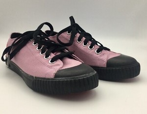 pink and chrome sneakers
