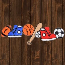 Sports Embroidered Patch — Iron On