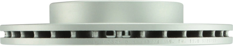 Передний дисковый тормоз Bosch QuietCast для Honda CRX 1989 1990 1988-1991 годов выпуска - Изображение 3 из 4