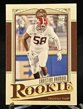 2021 Legacy Rookie Card #187 Christian Barmore Alabama Crimson Tide
