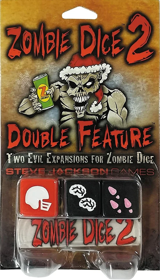 Zombie Dice Expansion Set 2 & 3, w/2 Bag o' Brains 50 Markers Game Steve Jackson - Image 2 of 4
