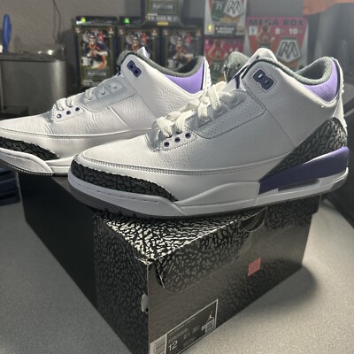 Air Jordan 3 Retro \"Dark Iris” エアジョーダン3 Amazon.com | Nike Men's Air Jordan 3 Retro Basketball Shoes