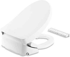 Kohler 28119-0 C3-325 Elongated Bidet Toilet Seat With Remote White New