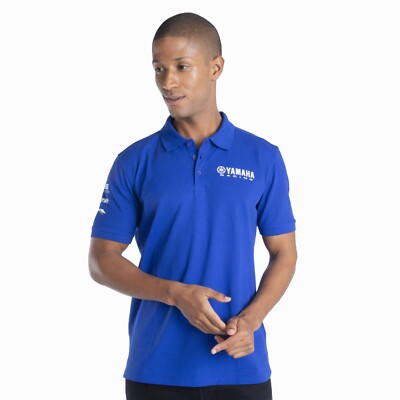 YAMAHA POLO PADDOCK BLUE ESSENTIALS HERREN