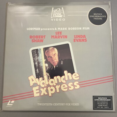 Avalanche Express - 20th Century Fox - Bildplatte - Laserdisc