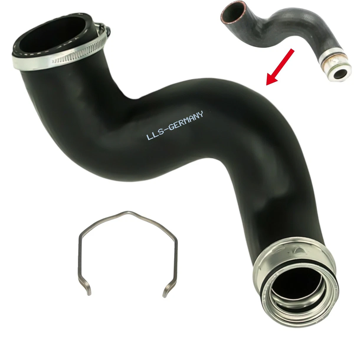 Ladeluftschlauch Turbo Schlauch für AUDI A4 B6 B7 1.9 TDI 2.0 TDI  