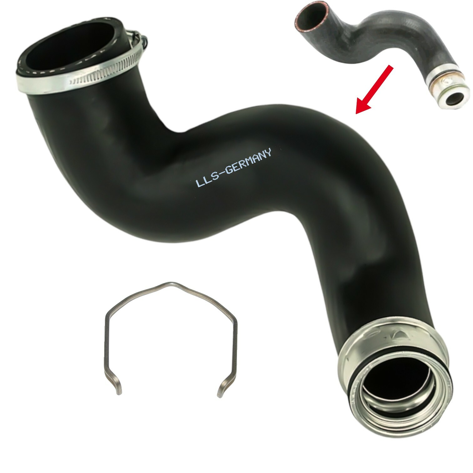 Ladeluftschlauch Turbo Schlauch für AUDI A4 B6 B7 1.9 TDI 2.0 TDI 
