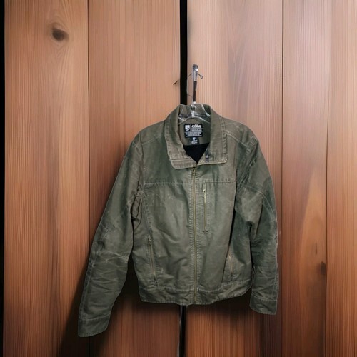 CHAQUETA DE ALGODÓN VERDE ALGODÓN KUHL DE COLECCIÓN TINTE PATINA TALLA MEDIANA - Imagen 2 de 12