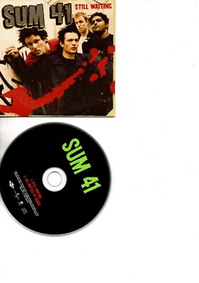 SUM 41 RARE FRENCH CDS IN CARD PS STILL WAITING