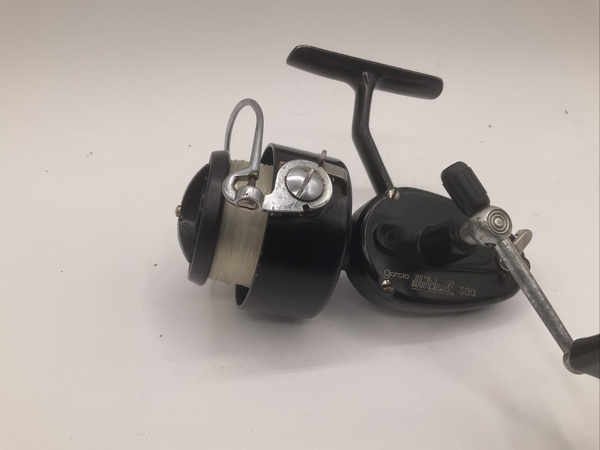 Vintage Garcia Mitchell No.300 Spinning Reel Great Mechanical
