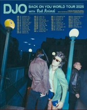 Poster DJO Back On You World Tour 2025 Poster, gift for fans