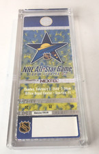 2003 NHL All Star Saturday Young Stars Game Sunrise FL Hockey Ticket In Case