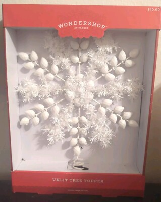 Wondershop Unlit Tree Topper