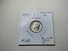 1941-S United States Mercury Dime 10c
