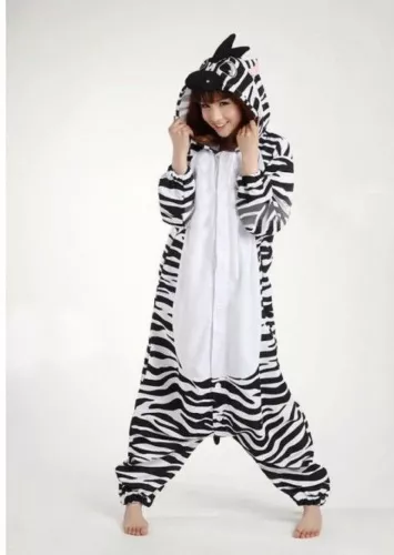Mens Ladies Fleece Pyjama Pajamas Kigurumi Onsies Adults Animal Costume UK - Picture 49 of 68