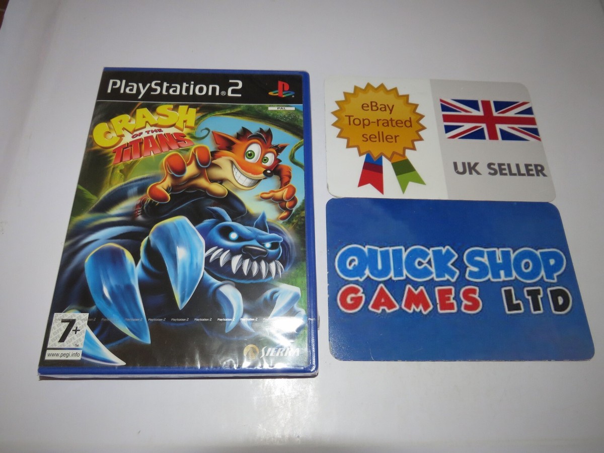 Crash of the Titans (Sony PlayStation 2, 2007) - European Version