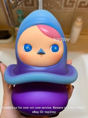 POP MART x PUCKY Fat Fairy Mystical Blue Limited Art Toy Figurine