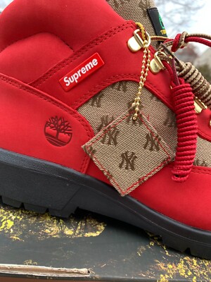 Timberland x Supreme New York Yankees Field Boot 11.5 Kith Timberland x Supreme New York Yankees Field Boot 11.5 Kith