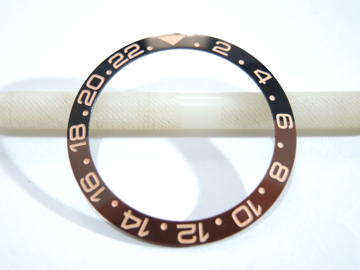 NEW CERAMIC ROOT BEER GMT BEZEL SLANT INSERT LARGE DIVERS SKX007