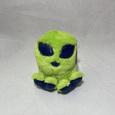 Roswell Space Alien Plush Swibco Puffkin Beanie Vintage Stuffed Animal Toy 1994