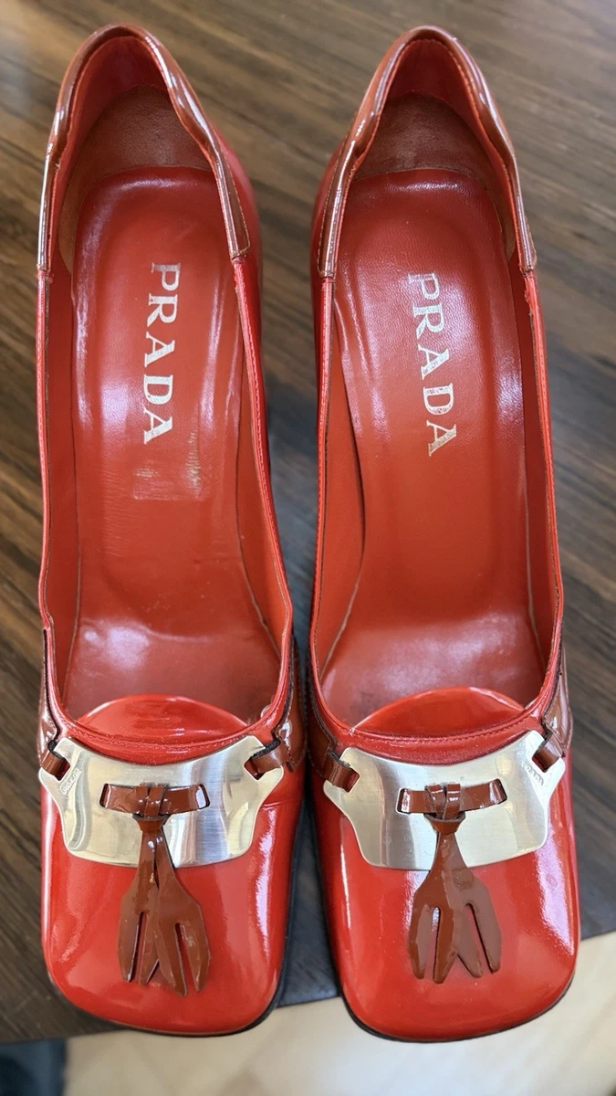 PRADA Women's Pump Square Toe Heels | eBay