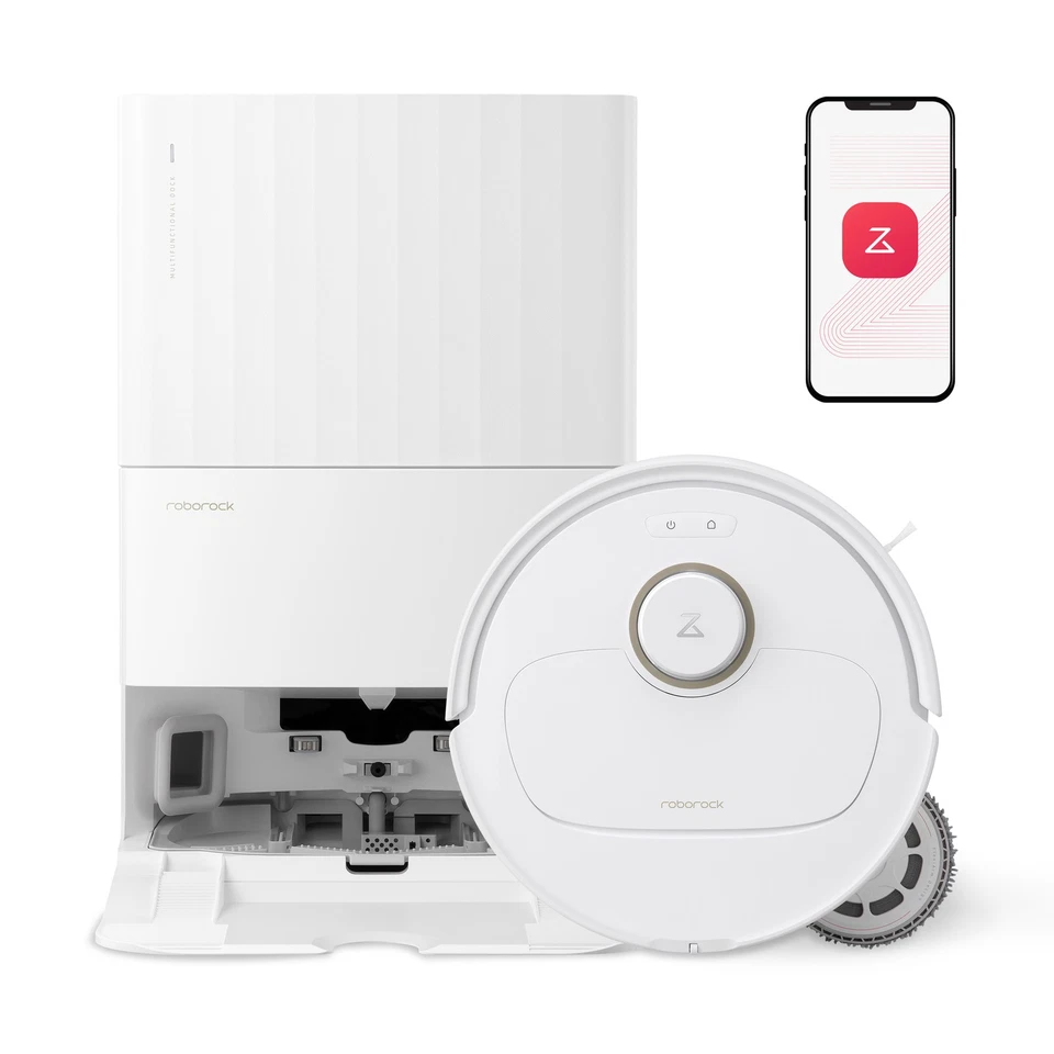 Roborock Qrevo Pro Robot Vacuum,7000Pa,Hot Water Mop Wahshing - Certified Refurb