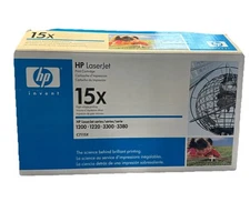 HP 15X (C7115X) Black Toner Cartridge