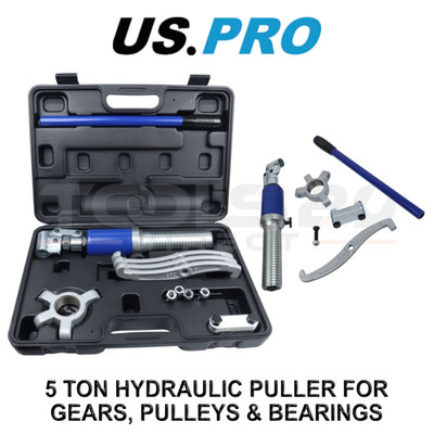 US PRO Tools 5 Tonnen hydraulisches Zahnradlager & Riemenscheibenabzieher 2 oder 3 Backen 5181