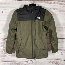 The North Face Antora Green Black Dry Vent Jacket - Size Boy's L