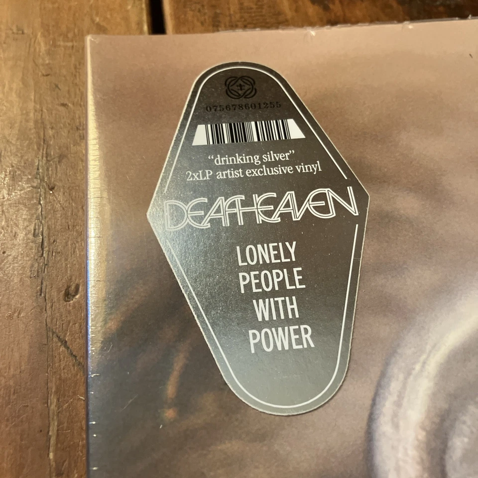 Deafheaven Lonely People With Power 2 X LP Artist Exclusive Drinking Silver Foto 3 de 4