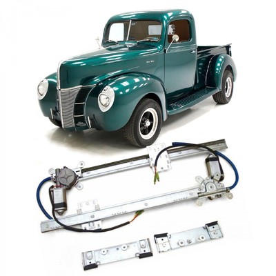 Autoloc 12V Power Window Conversion Kit for 1946 Ford Pickup Truck Panel
