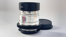 HELIOS 44-2, 2 / 58mm Cine mod lens, Soviet helios 58mm/f2 Canon EF mount Silver