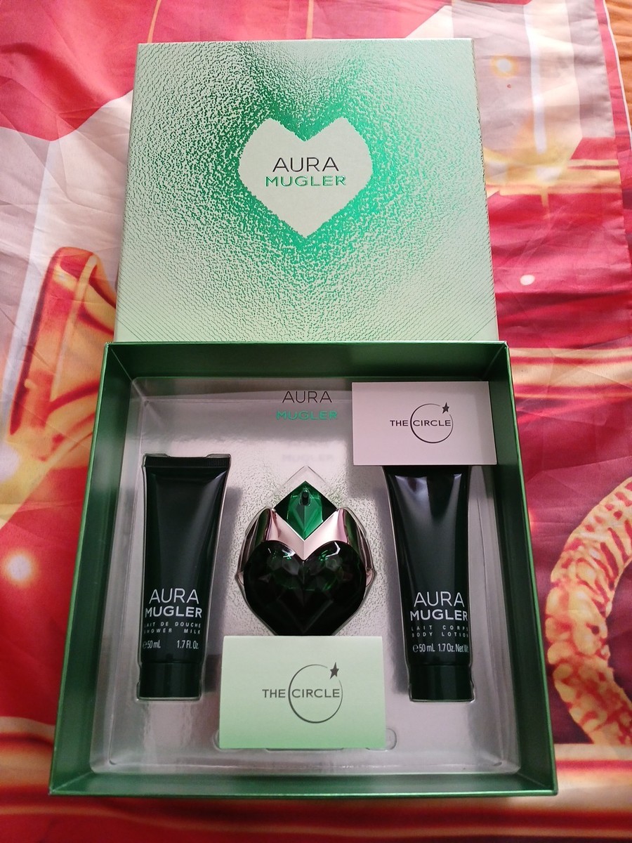 Thierry Mugler Aura Perfume EDP 30ml Body Lotion Shower Milk