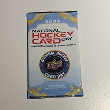 Upper Deck 2026 NHL National Hockey Card Day Trading Card Pack, 5 Cards