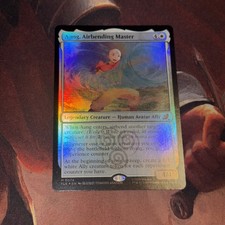 Aang, Airbending Master X1 Mtg Avatar Jumpstart Nm Foil