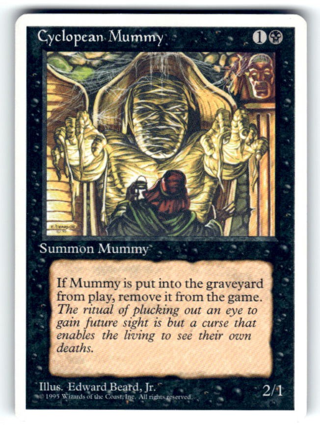 Fourth Edition Cyclopean Mummy